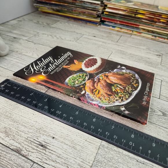 Holiday Entertaining Cookbook Booklet 1991 Vintage by Polly Clingerman - Picture 9 of 10